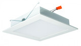 Elco EL881CT5W Modern White LED 8 Inch Square Retrofit Insert