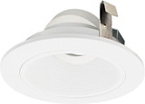 Elco ELK3693W Koto System Pex Modern All White 3" Round Adjustable LED Recessed Light Baffle