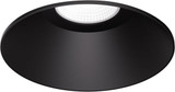 Elco ELK408B Pex Modern Black 4 Inch Round Trimless Smooth Reflector Trim Ceiling Recessed Light