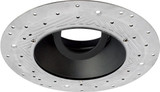 Elco ELK430B Koto System Pex Modern Black 4" Recessed Lighting Trimless Smooth Reflector LED Can Light Trim
