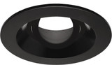 Elco ELK4710B Koto System Uno LED Down Light Contemporary All Black 4" Round Reflector for Koto Module
