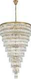 Elegant 1060SR41SG Josephine Satin Gold Entryway Light Fixture