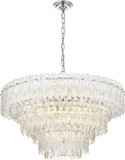 Elegant 1780D31C Emilia Chrome 31" Pendant Light