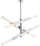Elegant 2085L3C Ari Chrome Chandelier Light