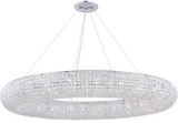 Elegant 2114G71C-RC Paris Chrome Halogen 71" Hanging Lamp