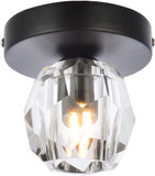 Elegant 3505F5BK Eren Black Home Ceiling Lighting