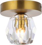 Elegant 3505F5G Eren Gold Ceiling Lighting