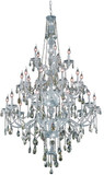 Elegant 7925G43C-GT-RC Verona Chrome Chandelier Light