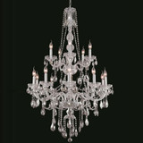 Elegant 7915G33C-RC Verona Chrome Chandelier Light