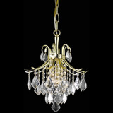 Elegant LD8100D12G Amelia Gold Mini Drop Ceiling Light Fixture