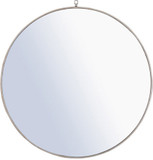 Elegant MR4066S Rowan Silver Wall Mirror