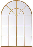 Elegant MR613653BR Motif Brass Mirror