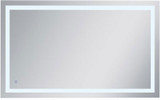 Elegant MRE13660 Helios Modern Silver LED Wall Mounted Mirror
