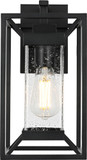 Elegant OD329W14BK Willington Modern Black Outdoor Sconce Lighting
