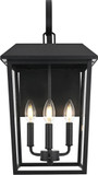 Elegant OD502W22BK Riggs Contemporary Black Exterior Wall Lamp