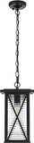 Elegant OD607H14BK Jada Modern Black Exterior Lighting Pendant