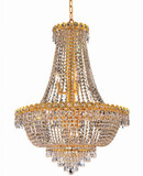 Elegant V1900D24G-RC Century Gold 24" Pendant Light