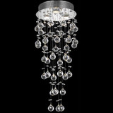 Elegant V2006F12C/RC Galaxy Chrome Multi Pendant Hanging Light