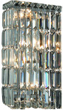Elegant V2032W8C/RC Maxime Chrome Sconce Lighting