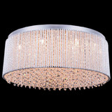 Elegant V2092F24C-RC Influx Chrome Halogen 24" Ceiling Lighting Fixture