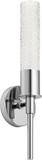 Elan 83829 Glacial Glow Contemporary Chrome LED Wall Sconce Light