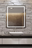 Electric Mirror ARI-2436 Aria Contemporary LED Rectangular Wall Mirror