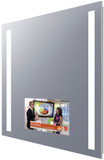Electric Mirror FUS-215-AV-6042 Fusion Contemporary LED 21" Rectangular Mirror w/ Television Display