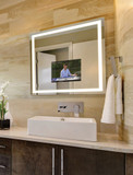 Electric Mirror INT-156-AV-6642 Integrity Contemporary LED 15" Rectangular Mirror with Television Display