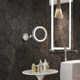 Electric Mirror MM-BLU-WM-SS01 Blush Modern Polished Stainless LED Mirror