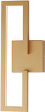 ET2 E21260-GLD Penrose Modern Gold LED Wall Light Sconce