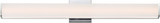 ET2 E23406-01PC Baritone Modern Polished Chrome LED 36" Bathroom Lighting