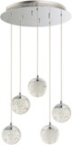 ET2 E24264-91PC Orb II Contemporary Polished Chrome LED Multi Lighting Pendant
