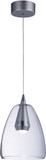 ET2 E24608-18PCSV Sven Modern Polished Chrome / Silver LED Mini Drop Lighting