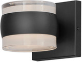 ET2 E30171-10BK Modular Black LED Wall Light Sconce