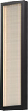 ET2 E30222-99BK Highlander Modern Black LED Bathroom Lighting