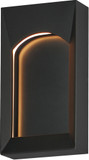 ET2 E30271-BK Brasilia Modern Black LED Exterior Lamp Sconce