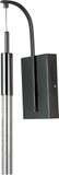 ET2 E32770-91BC Scepter Modern Black Chrome LED Lighting Sconce