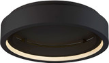 ET2 E35101-BK iCorona Black LED 23" Ceiling Lighting Fixture