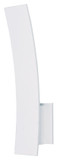 ET2 E41307-WT Modern White 4.25" Wide Wall Sconce