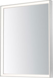 ET2 E42061-SN Bevel Contemporary Satin Nickel LED Mirror