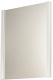 ET2 E42082-90PC Luminance Modern Polished Chrome LED Wall Mounted Mirror
