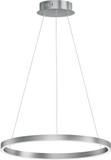 ET2 E52724-AL Groove Modern Brushed Aluminum LED 24" Pendant Lamp