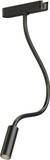 ET2 ETL21216-BK Continuum Contemporary Black LED Reading Light Track Lighting Kit Head