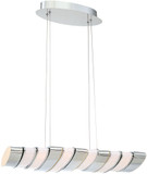 Eurofase 30065-017 Gabriel Modern Chrome LED Island Light Fixture