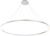 Eurofase 31473-019 Spunto Contemporary Silver LED 61" Pendant Lamp