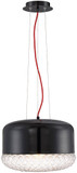 Eurofase 31869-010 Corson Modern Black Drop Ceiling Light Fixture
