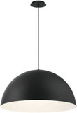 Eurofase 37218-010 Laverton Modern Black LED 24" Hanging Pendant Lighting