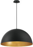 Eurofase 37218-022 Laverton Modern Gold-Black LED 24" Pendant Lamp
