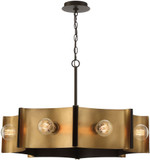 Eurofase 38428-029 Metallo Modern Bronze Lighting Chandelier