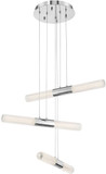 Eurofase 39313-010 Crossley Modern Chrome LED Multi Pendant Lamp